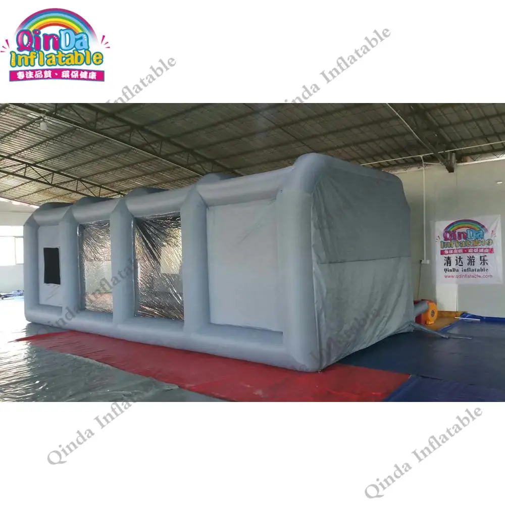 

8X4x3m Sale Hot Inflatable Car Painting Tent Cheap Inflatable Spray Booth For Car Maintanence