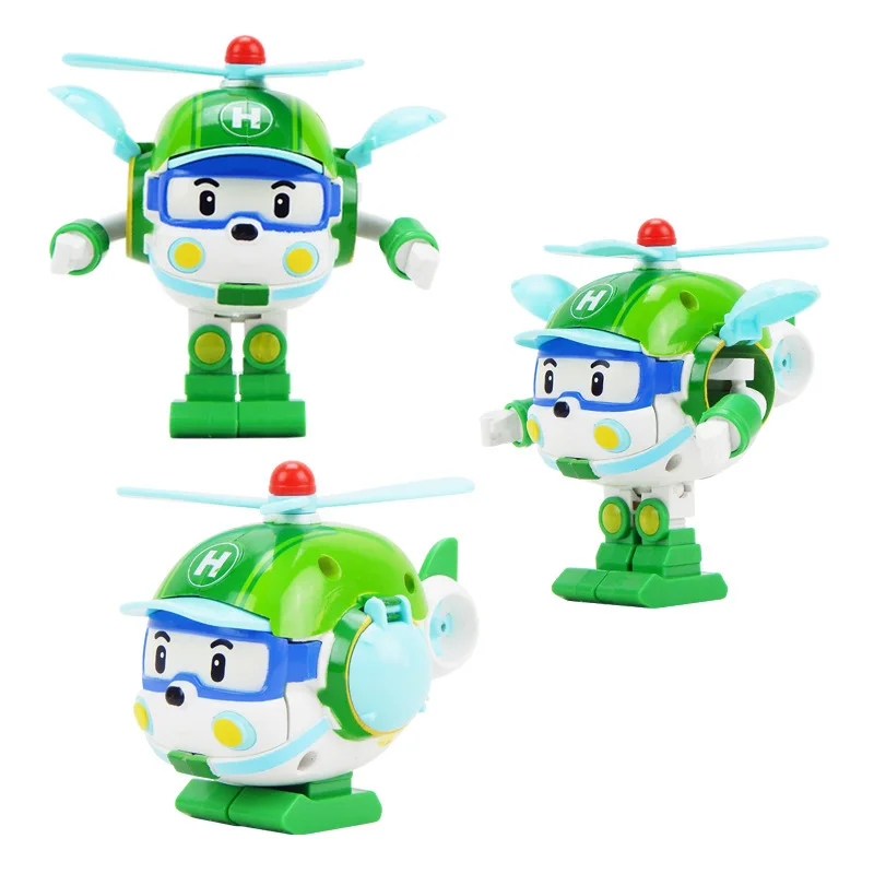 ROBOCAR POLI полированный игрушечный автомобиль, трансформированный игрушечный автомобиль, трансформированный игрушечный детский трансформируемый автомобиль