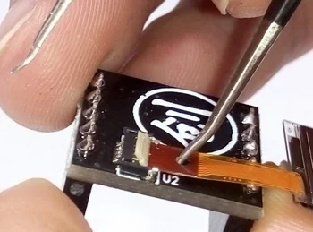 

Free shipping make for Arduino Open Source Nail cover size 0.5 inch OLED display LCD module