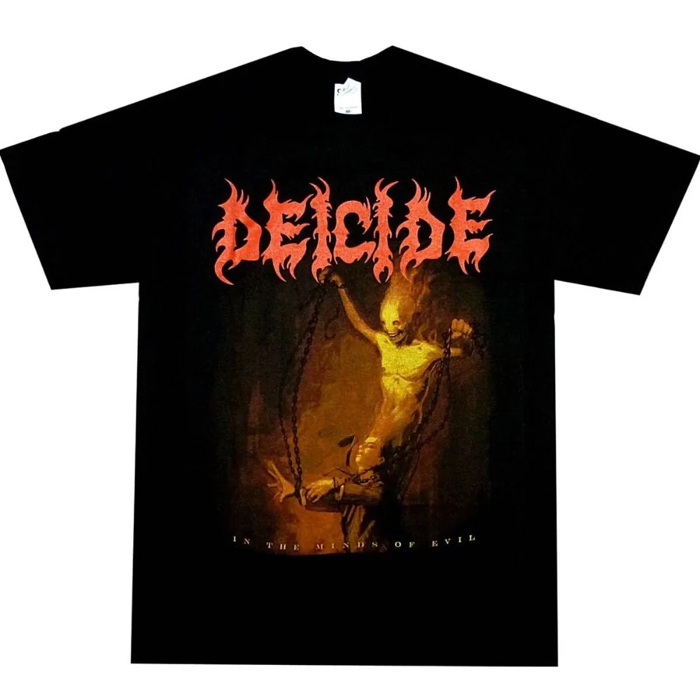 Футболка новинка Deicide In The Minds Of Evil S M L Xl Официальная футболка из металла смерти