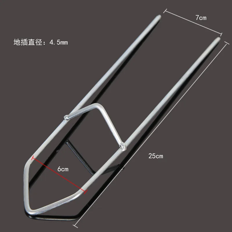 

Fishing Gear Supplies Sea Fishing Rod Single Plug Simplicity Holder Hand Sea Dual Purpose Angling Supplies Small Accessories