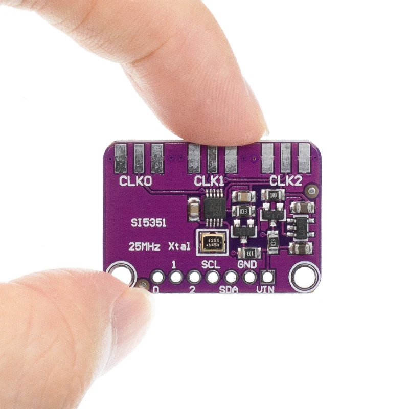 Signal Generator DC 3V-5V 5351 Si5351A Si5351 I2C Clock Generator - Foto 6