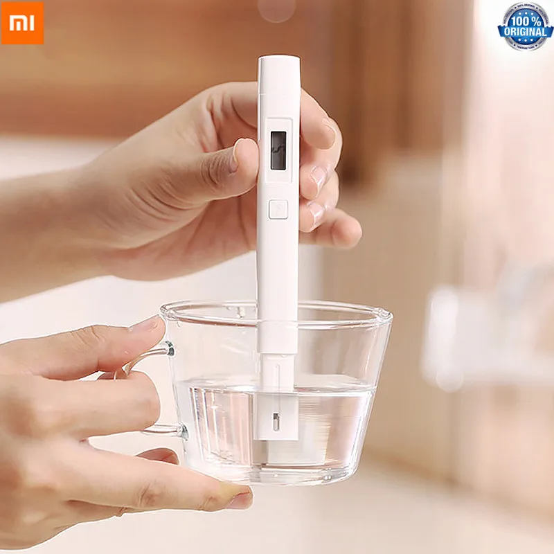 Xiaomi Mi TDS тестер Профессиональный цифровой тестер качества воды PH EC TDS-3 тестер IPX6 Водонепроницаемый