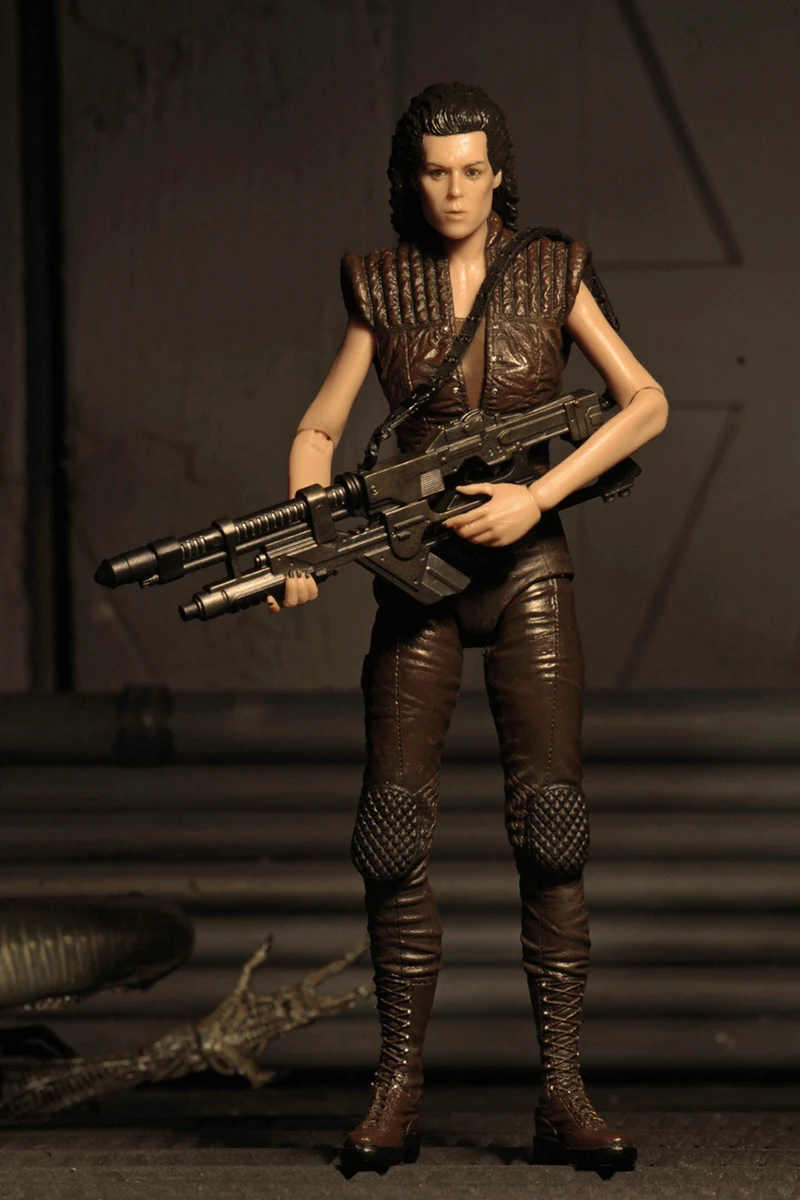 7 дюймов оригинальная серия NECA Alien 14 Ripley 8 resuration Xenomorph Воин фигурка Коллекция Модель игрушка; подарок