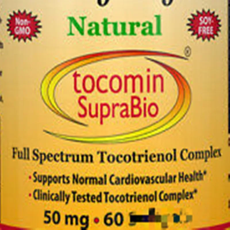 Tocotrienols, Tocomin SupraBio, 50 мг x 60