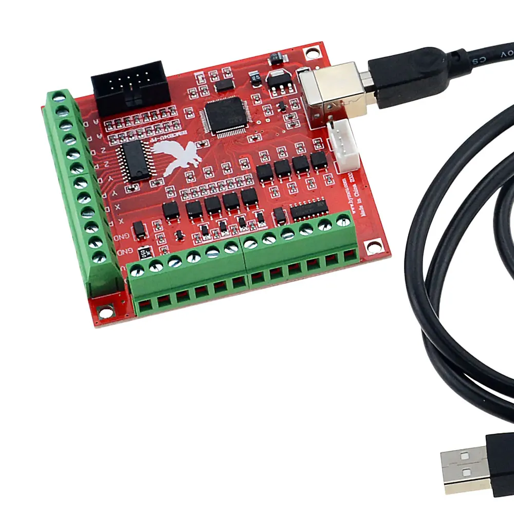 Коммутационная плата ЧПУ USB MACH3 100 кГц 4 оси интерфейс драйвер motion контроллер