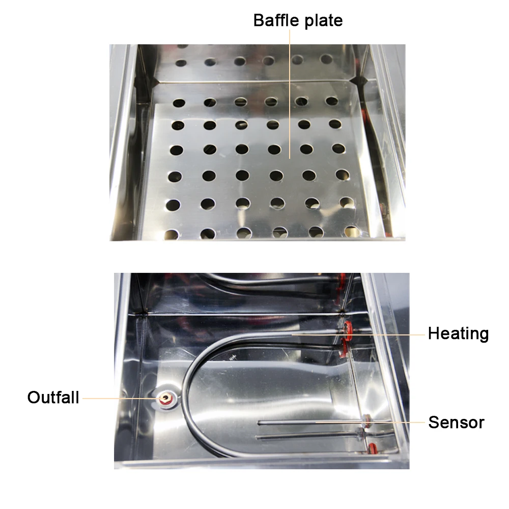 Double hole Laboratory digital temperature water bath