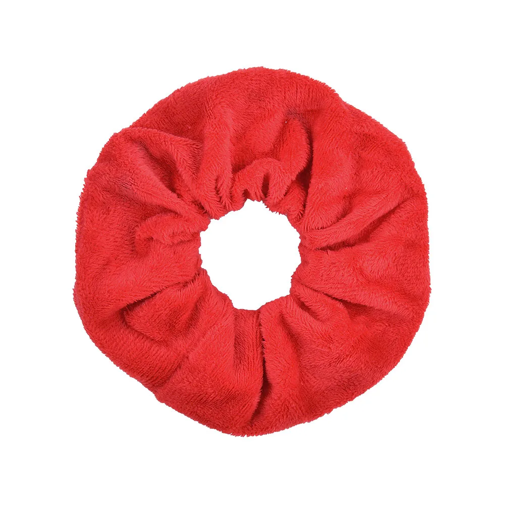 Модные эластичные бархатные стяжные ленты Samt Scrunchie Твердые Женские аксессуары, ленты для волос резинка для волос Веревка конский хвост держатель головной убор