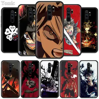 

Anime Black Clover Soft Case for Xiaomi Redmi Note 8 7 K20 6 Pro 8A 7A 7S 6A 5 4 4X Plus Silicone Black Phone Bag Cover