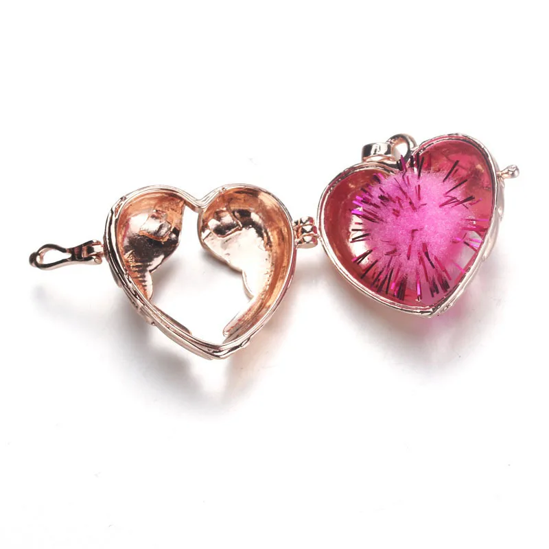 Multicolor Aromatherapy balls Essential Oil Diffuser Necklace jewelry making locket Pendant necklace jewelry accessories
