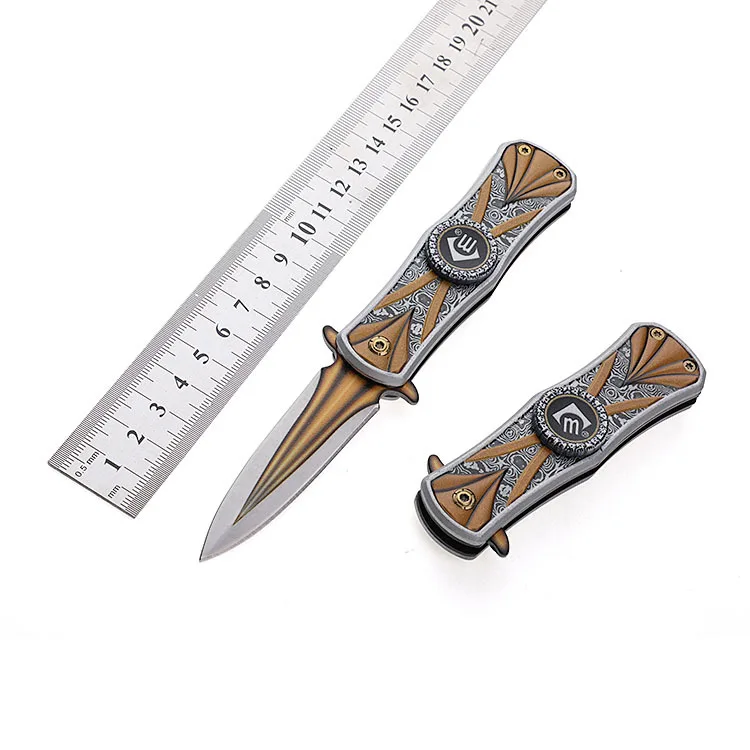 

New Style Lock-Free Multi-functional Fidget Spinner Knife Carry-on 3D Outdoor Folding Knife Cross Border the Department Store Ca