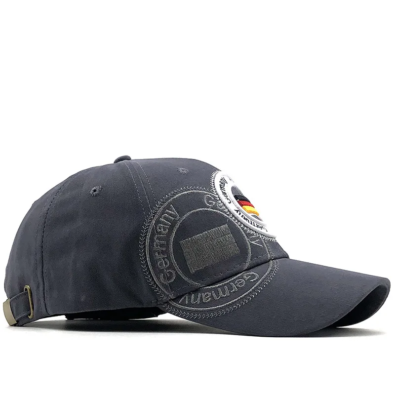 2020 New Men's Hat Popular Baseball Cap Sunshade Fishing Cap German Flag Embroidered Men's and