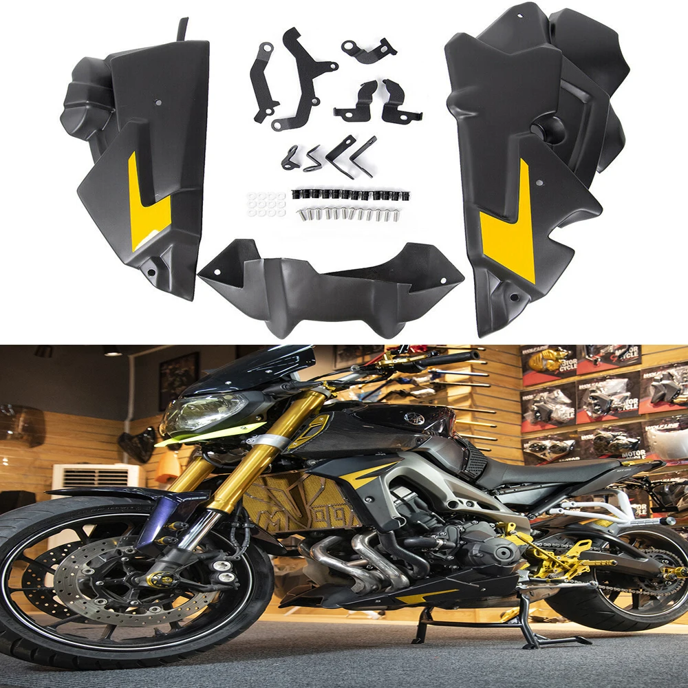 MT09 FZ09 FZ MT 09 Tracer 900 GT 2019 мотоциклетный спойлер для живота двигателя комплект