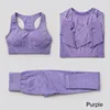 3 Pcs Set Purple