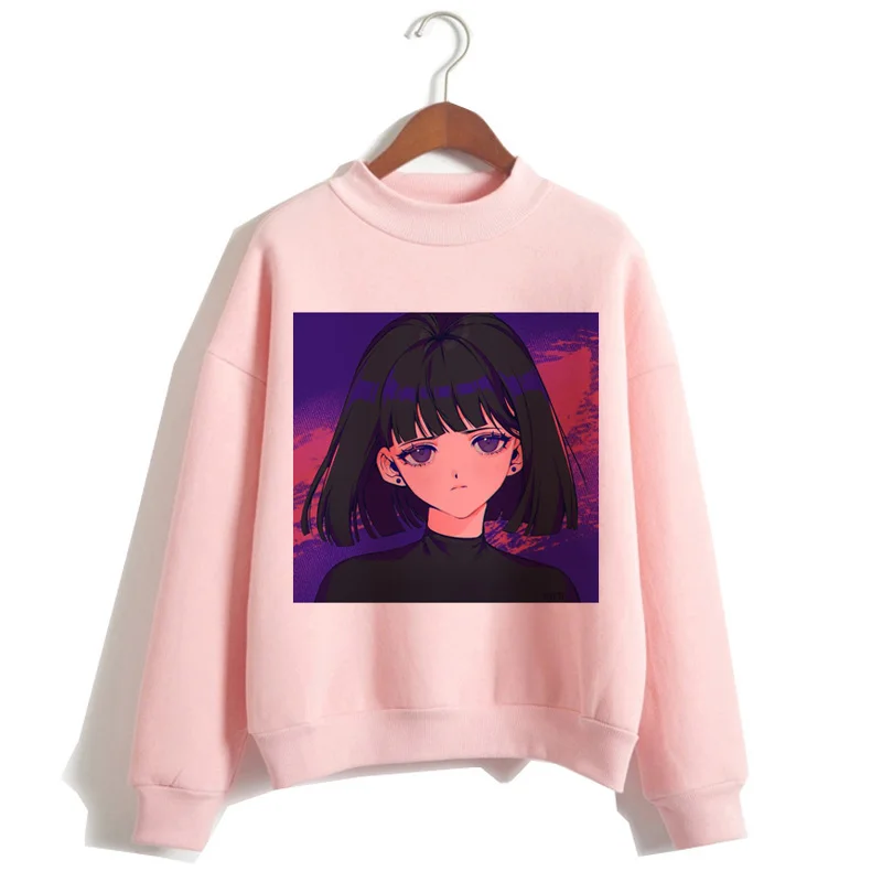 Сейлор Мун Харадзюку Толстовка корейский стиль Ulzzang Kawaii 90s мультфильм одежда пуловеры новые негабаритные с капюшоном уличная