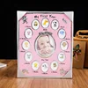 First-year Photo Frame Child Growth Record Creative Commemorative Photo Frame 12 Months My First Year Home Decoration Ornaments ► Photo 2/6