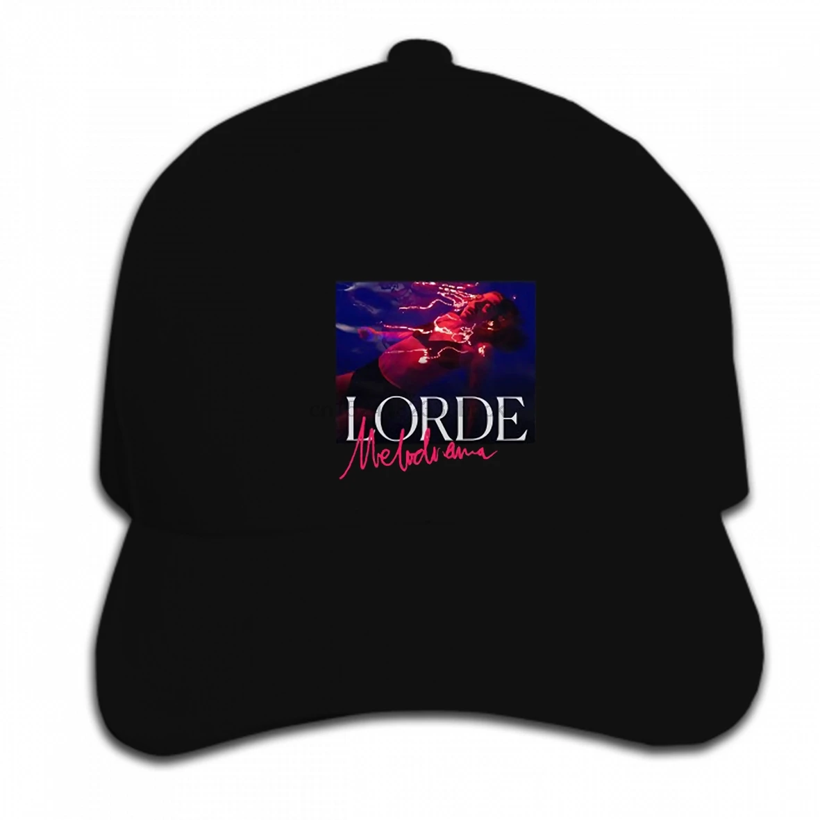 Принт бейсбольная Кепка Под заказ хип хоп Lorde Melodrama Тур мужские черные летние мужские женские солнцезащитный козырек Кепка
