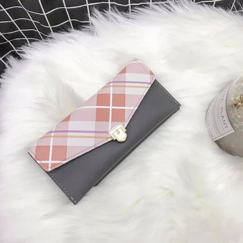 

New Women's Wallet PU Passport Cover Men's Coin Purse Card Package Multi-card Position Credit Card Holder Ultra-thin Coin Purse