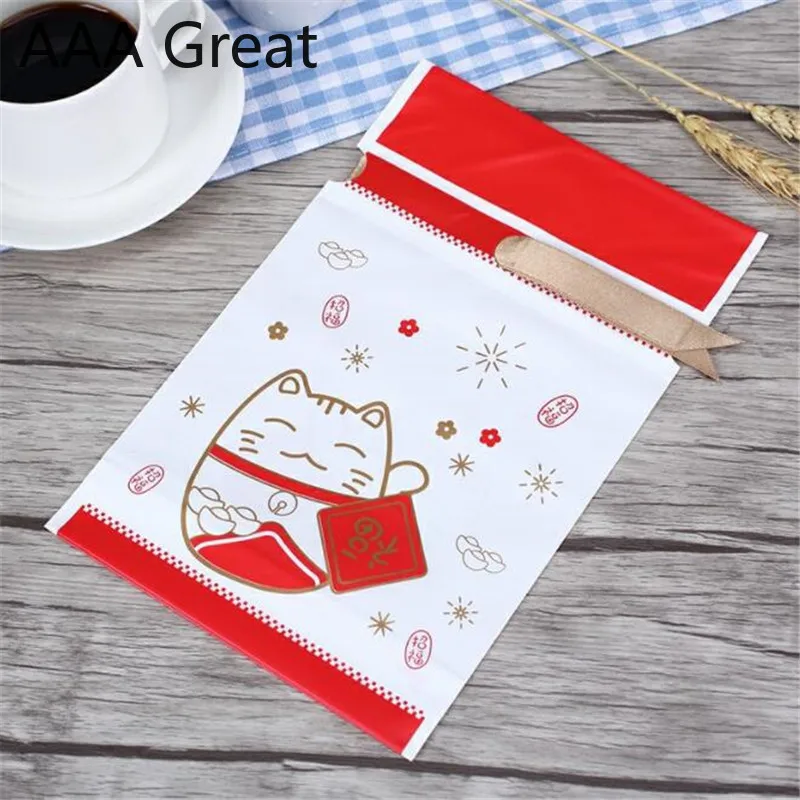 AAA Great 100 шт/партия печенья& конфеты мешок для свадьбы День рождения подарочный мешок печенье упаковочный пакет для выпечки гайки мешочки пластиковые милые
