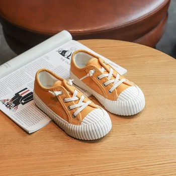 

Children Casual Shoes slip-on Sneakers Breathable Canvas Girls Non-slip Loafers Kids Boys Spring Autumn SZ194
