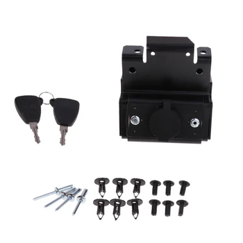 

Anti-theft Engine Hood Lock Latch Kit For Jeep Wrangler JK 07-17