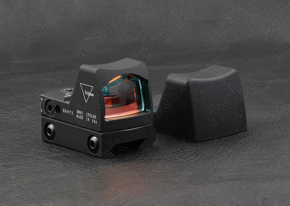 Hunting shooting mini rmr style 1x red dot sight scope for picatinny rail and glock base mount 6 MOA M9410 | Спорт и развлечения