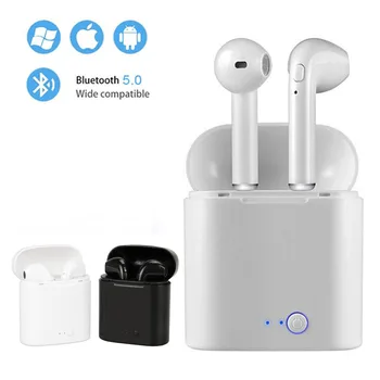 

I7s TWS Bluetooth Headset Wireless Earphones Stereo Earbuds Earphone with Microphone Portable earphone for All Smart Phone