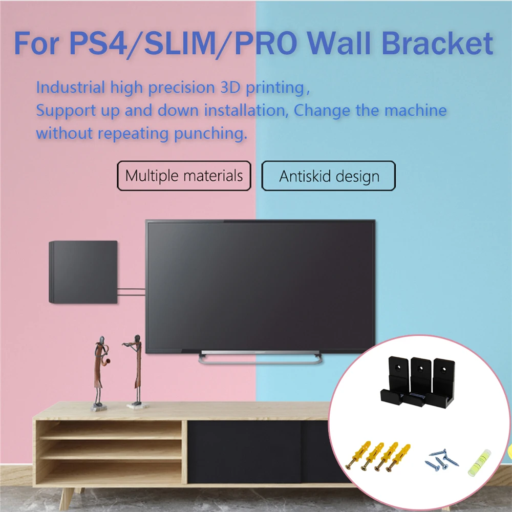 Настенный кронштейн для игровой консоли playstation 4 PS4 Slim Pro