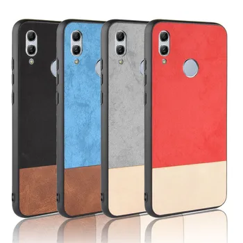 

Luxury Leather PU Silicone Soft Case For Huawei P Smart 2019 Shockproof Bumper Case