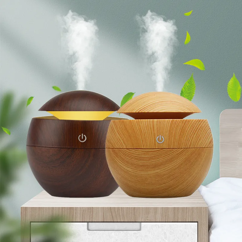  USB Aroma Humidifier ESSential Oil Diffuser Ultrasonic Cool Mist Humidifier Air humificador With 7 