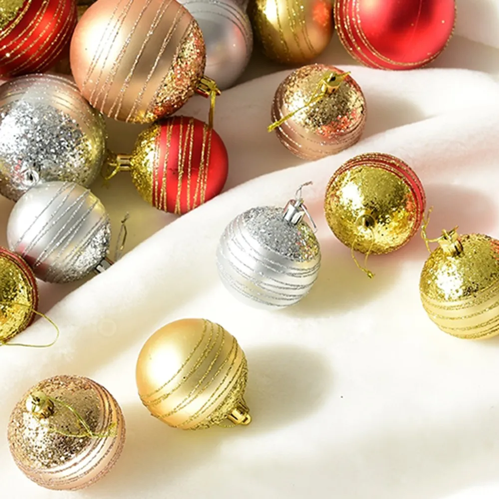 

Christmas Tree Ball Bauble Hanging Colorful Christmas Ball Home Party Ornament Decor Christmas Tree Decorations