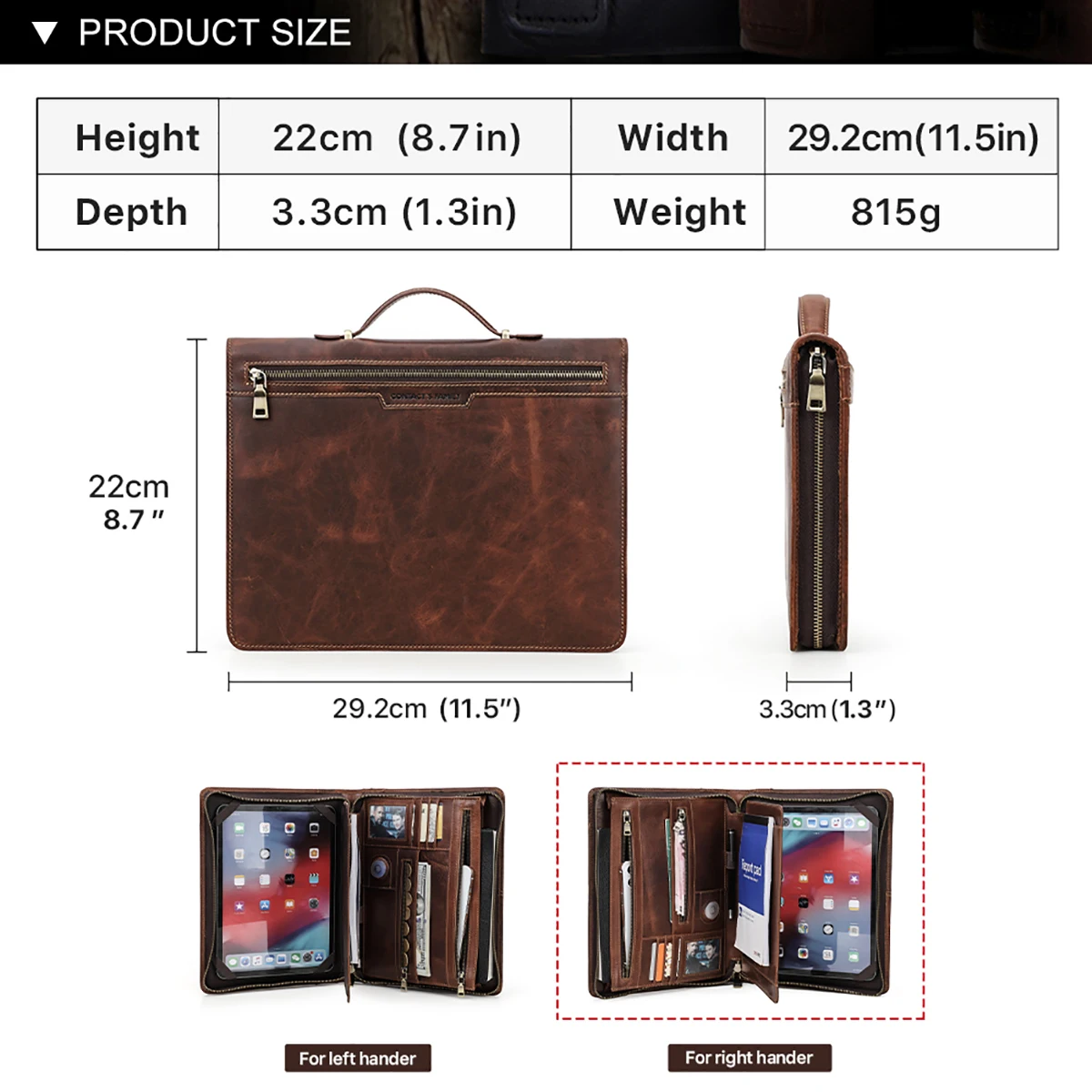 Família de Contato-carteira de Couro para Ipad Ipad Air 10.9 Case Air Air Ipad Pro 11 Pro 10.5 Cover 7th 8th 9th 10th Generation - Imagem 4
