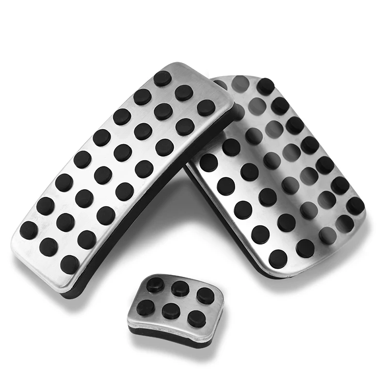 Brake Foot Pedals Pad Stickers For Mercedes-Benz W176 W245 W246 W251 W164 W166 X164 X166 C177 X156 A B CLA GLA ML GL R Class