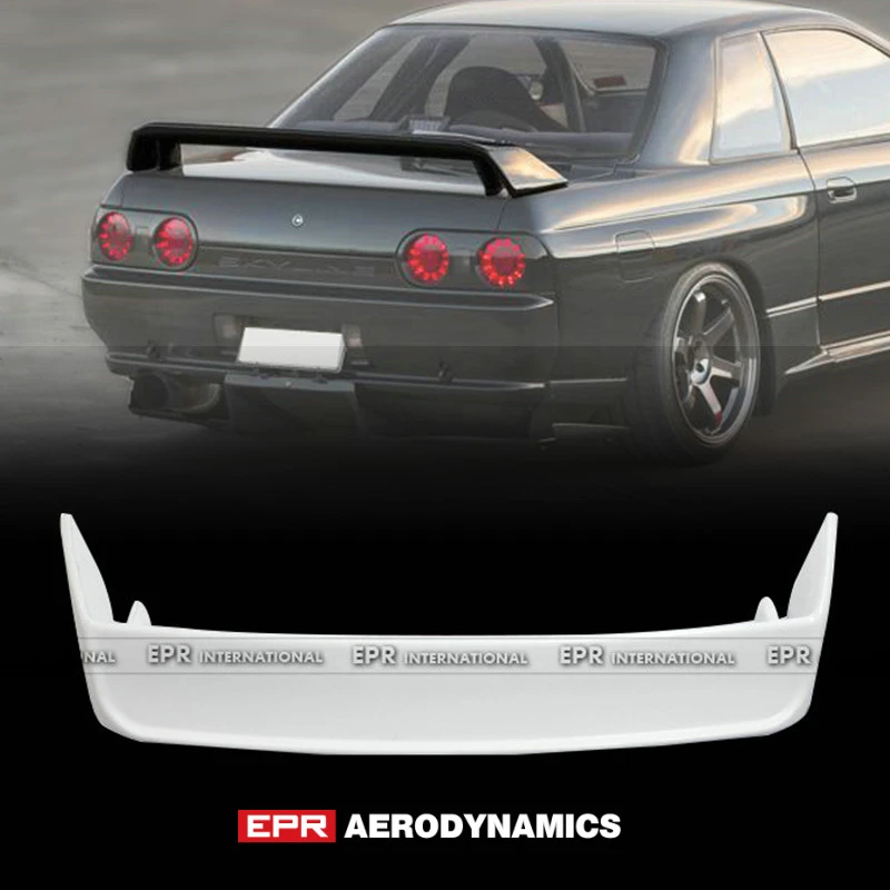 For Nissan R32 Skyline Gtr Oe Style Frp Fiber Unpainted Rear Spoiler Wing Exterior Body Kit Car Accessories Body Kits Aliexpress