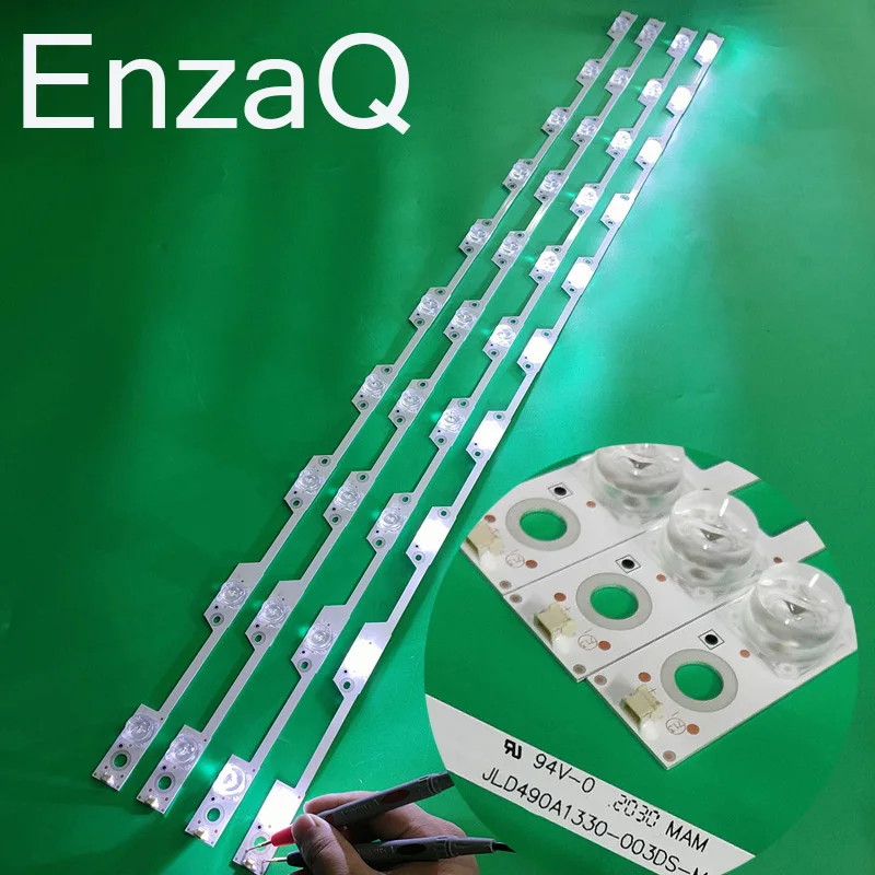 Светодиодная лента для подсветки LED 49N39U TH-49EX500C H49N5500UK 10 ламп 93 см | Лампы и