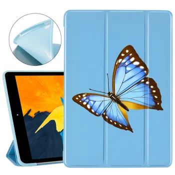 

iPad 7th Generation Cases For iPad Pro 11 2020 Butterfly iPad Funda Soft Silicone Back Coque Protective Covers Case Mini 1 2 3