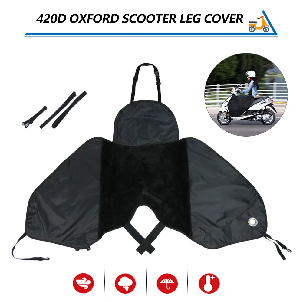 Горячая Распродажа 420D чехол из ткани Оксфорд для ножек скутера мотоцикла теплый