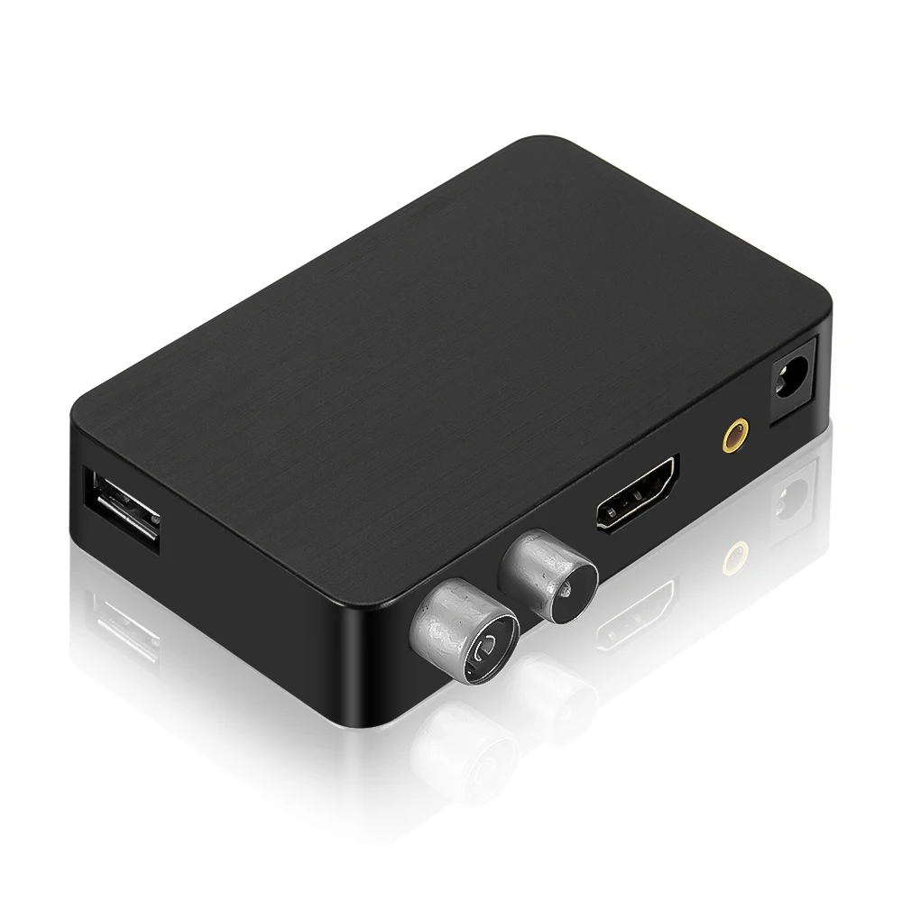 Kebidumei HD 1080p ТВ тюнер dvb T2 Vga ТВ Dvb-t2 для монитора адаптер USB2.0 тюнер приемник спутниковый декодер Dvbt2