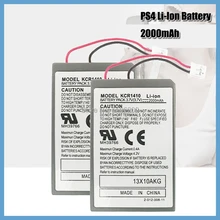 3.7V 2000mAh yedek pil paketi Sony PS4 Bluetooth kablosuz çift şok denetleyici ilk nesil CUH-ZCT1E CUH-ZCT1U