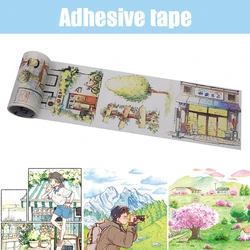 Ruban de masquage en aluminium Washi, décoratif pour Art, fournitures artisanales, planificateurs, Scrapbook, emballage cadeau 