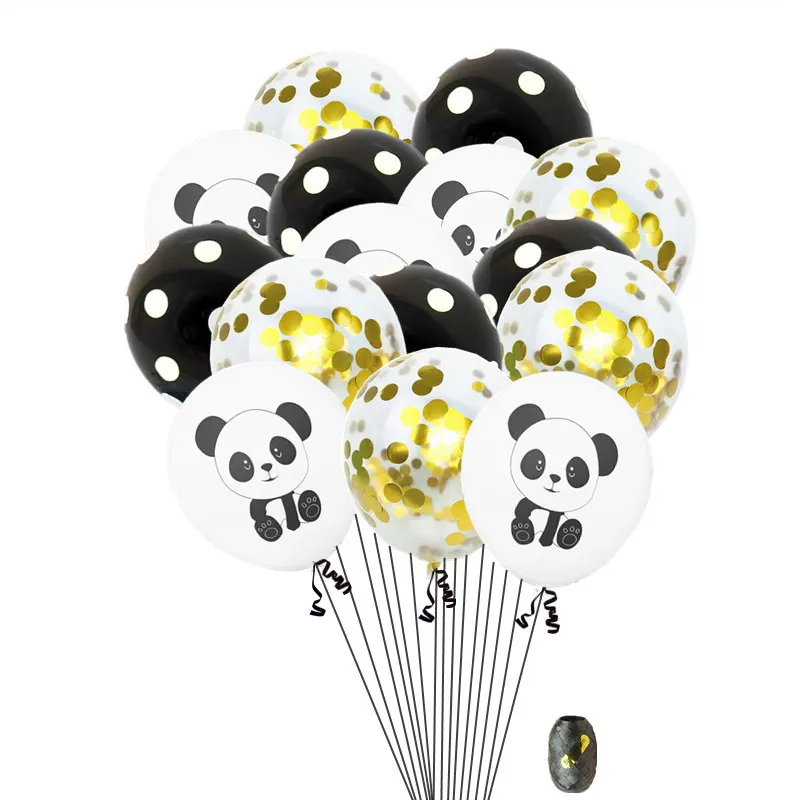 OLenovo, украшение для дня рождения, шарики с пандой, набор, детский душ, шары на день рождения, рождественские украшения для Globos, товары