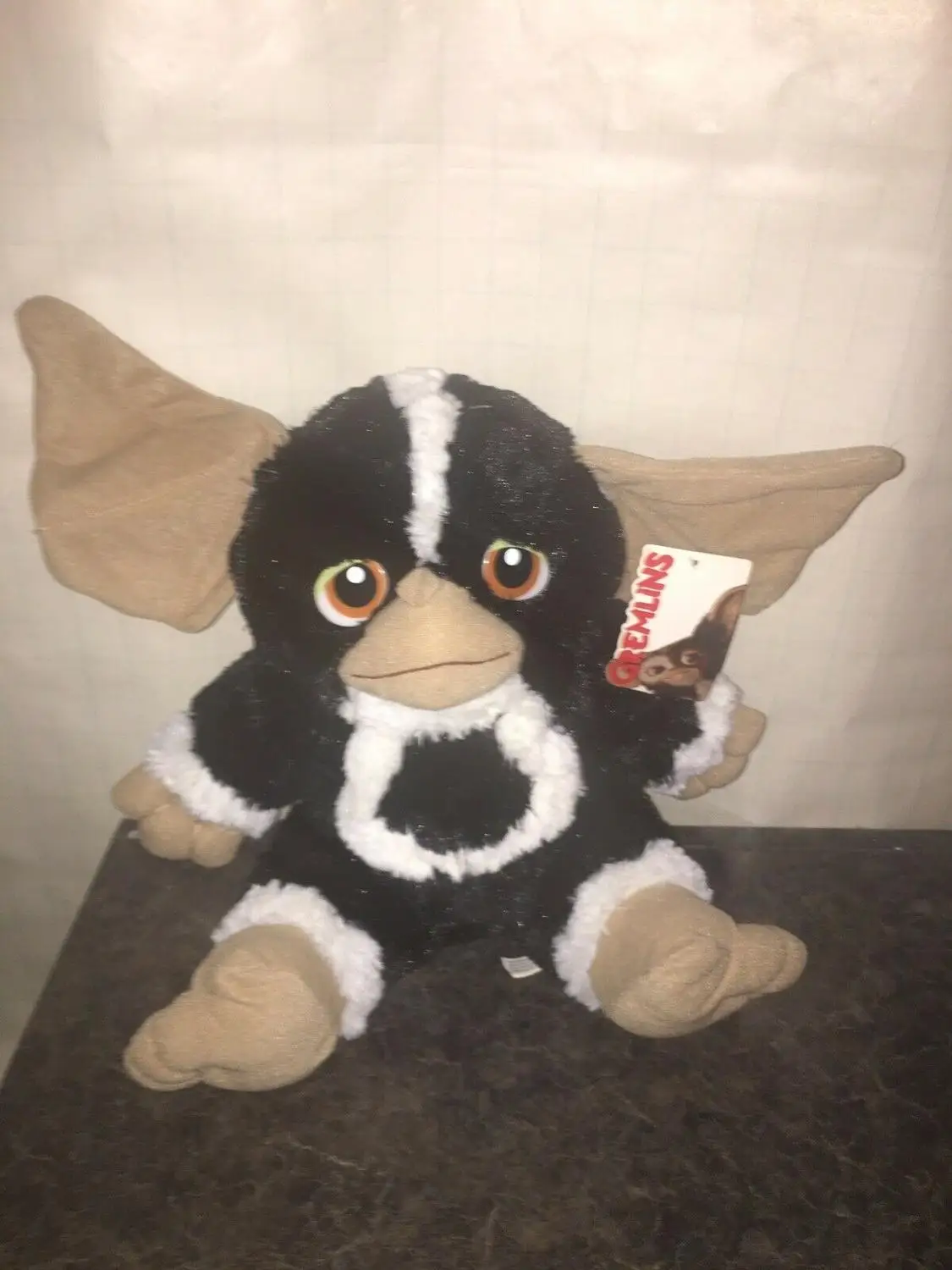 Большой 1" Gremlins фильм черный Mohawk Плюшевые чучело