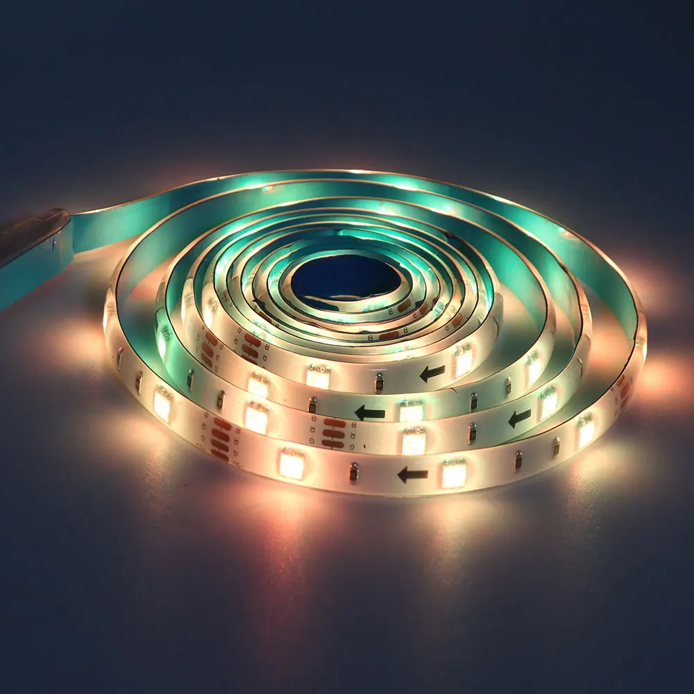 LED Strip Light 16 Colors Changing With Music DC 5V USB Powered IP65 Waterproof Music String Light With Remote Control