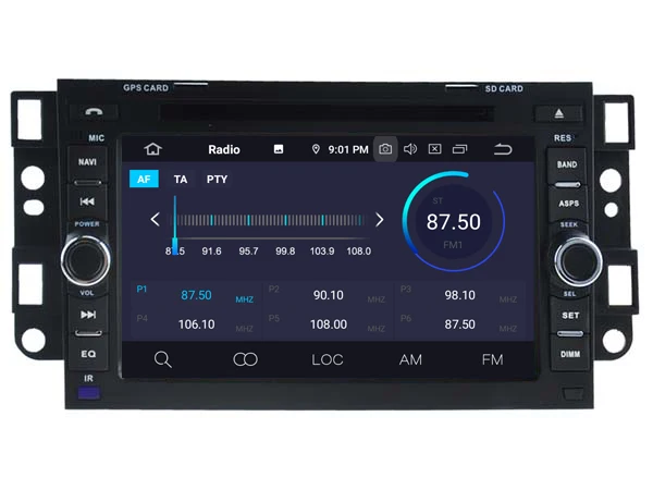 NaweiGe 7 дюймов Android Восьмиядерный 9,0 PX5 4+ 32GB Автомобильный dvd для Chevrolet Aveo/Epica/Lova/Captiva/Spark/Optra/Silverado Авторадио