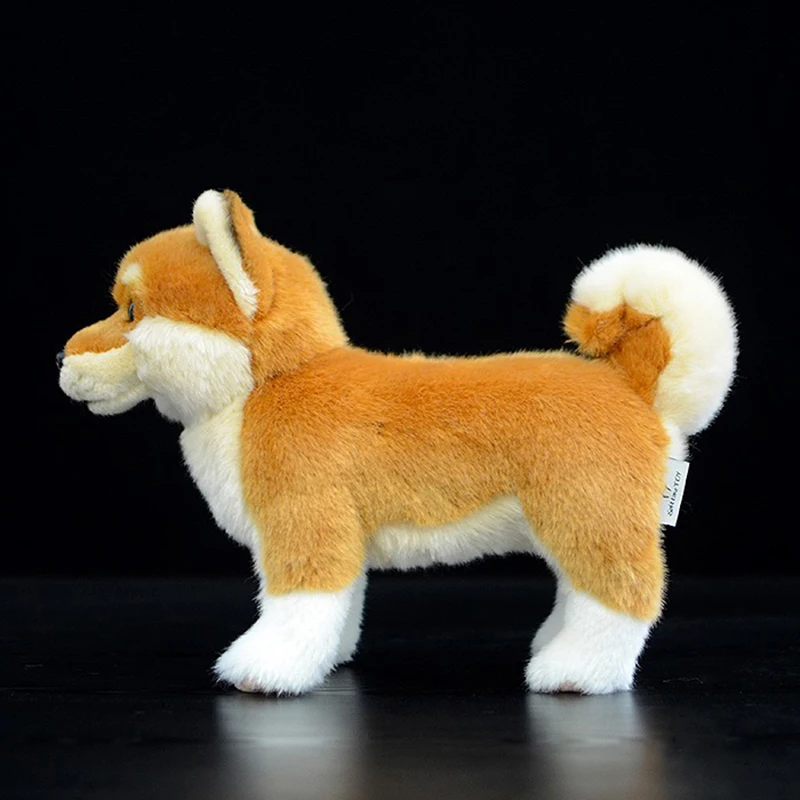 20 см японский Шиба ину плюшевые игрушки Kawaii моделирование Желтая Собака чучела животных куклы мягкие игрушки для детей Подарки