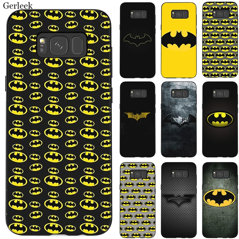 

Silicone Mobile Phone Case For Samsung A70 A60 A50 A40 A20 A30 A10 A9 A8 A7 A6 A5 Plus Cover Cool Marvel Batman