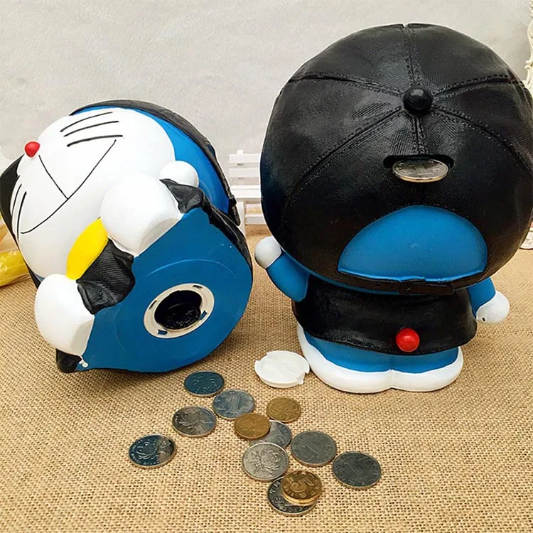 Большая Милая мультяшная копилка, большая копилка Doraemon Cat, копилка для денег, копилка для детей, копилка, копилка, Alcanscia Creativas Bank, аниме