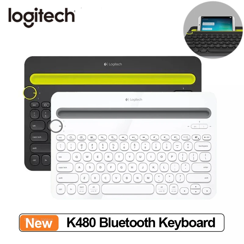 Bluetooth-клавиатура Logitech K480 для мобильных телефонов планшетов Mac мультиустройств