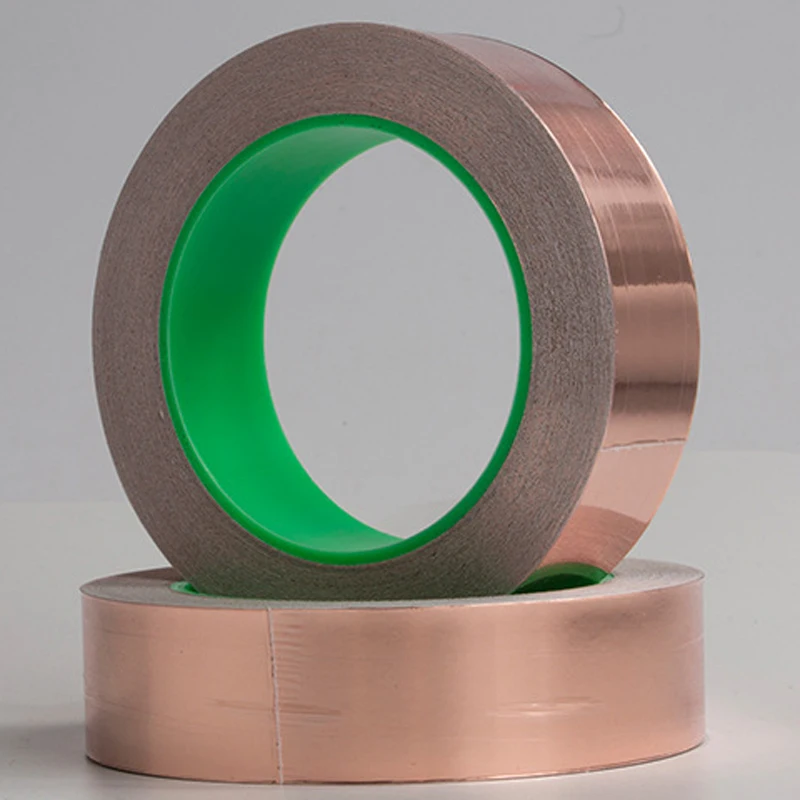 Электрическая проводящая лента 3 50 мм 20 м односторонняя ремонтная Бытовая