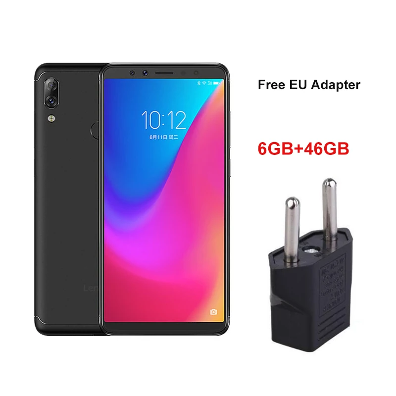 Глобальный Встроенная память lenovo K5 Pro 4 GB 64 GB ZUI 4 аппарат не привязан к оператору сотовой связи 5,9" дюймовый мобильный телефон Snapdragon Восьмиядерный 16MP двойной спереди и длинное сзади Камера - Цвет: Black